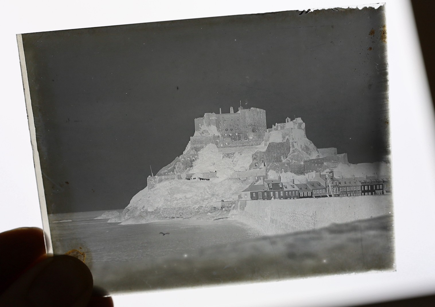 A large quantity of various glass slides to include locations, architecture, ships, locomotives etc.